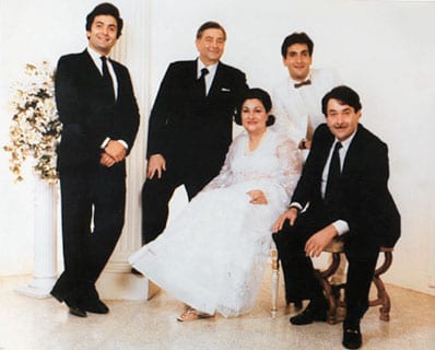 raj kapoor family