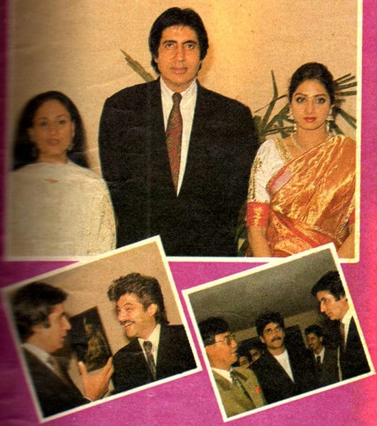 Jaya Bachchan Amitabh Bachchan Sridevi