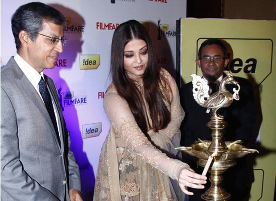 Aishwarya Rai Bachchan at the Press Conference of the 58th Idea Filmfare Awards