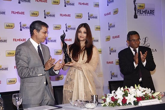 Aishwarya Rai Bachchan at the Press Conference of the 58th Idea Filmfare Awards