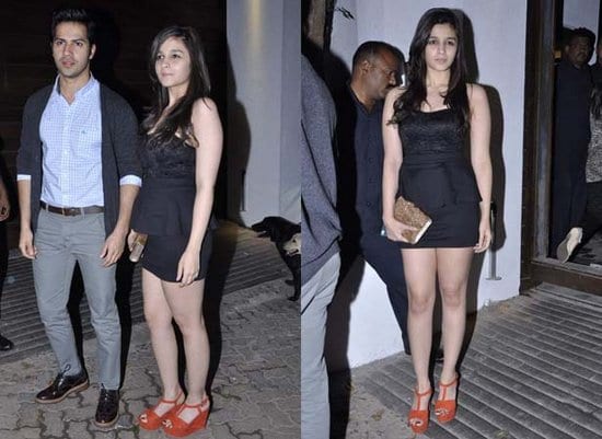 Alia Bhatt & Varun Dhawan at Imran Khan's House Warming Party