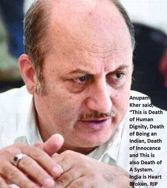 Anupam Kher on Delhi Gangrape