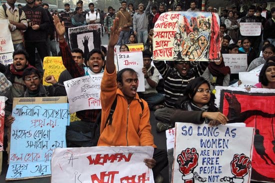 Delhi Gangrape Victim Protest