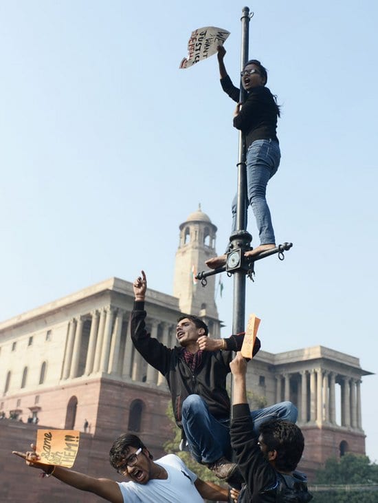 Delhi Gangrape Victim Protest