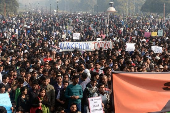 Delhi Gangrape Victim Protest