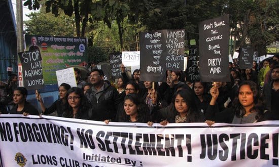 Delhi Gangrape Victim Protest