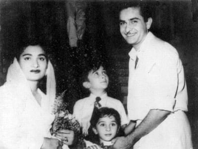 Raj Kapoor & Krishna Kapoor