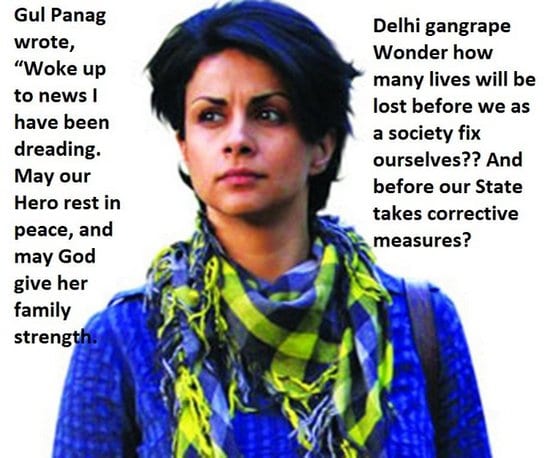 Gul Panang on Delhi Gangrape