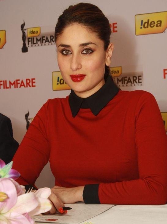 Kareena Kapoor at the Filmfare Press Meet