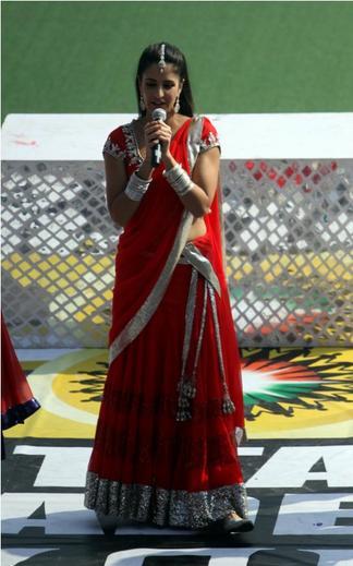 Katrina Kaif at the Hockey India League Opening Ceremony in Lucknow