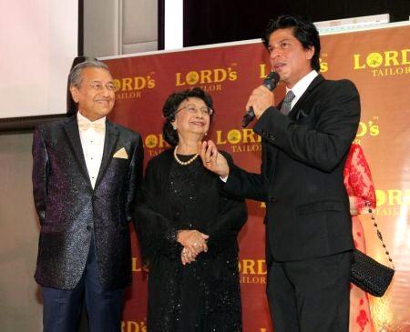 Shah Rukh Khan at Former Malaysian Prime Minister's Birthday Celebrations