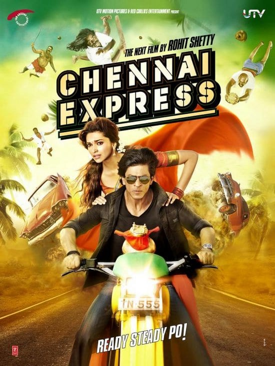 Shah Rukh Khan & Deepika Padukone in Chennai Express