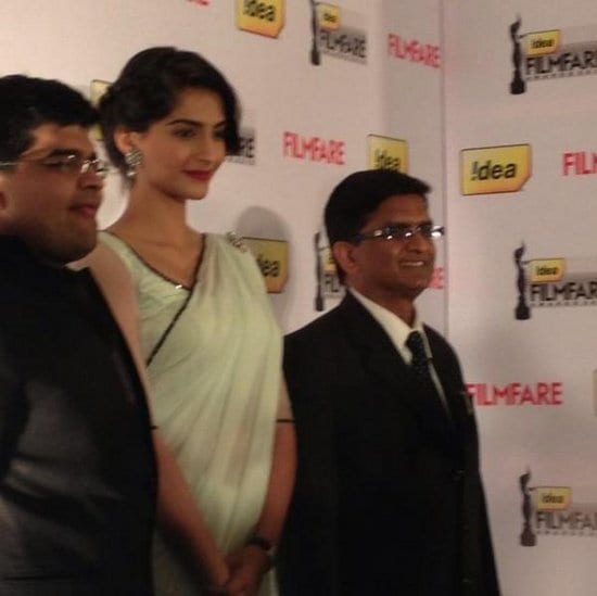 Sonam Kapoor at Filmfare Awards Press Meet