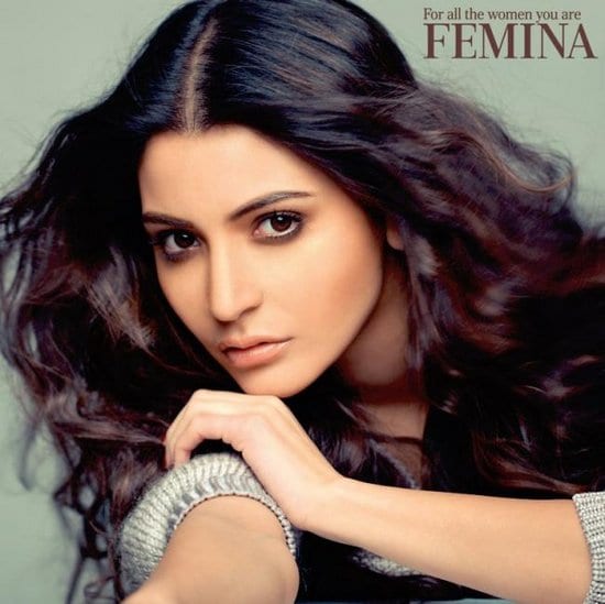 Anushka Sharma on Femina Magazine