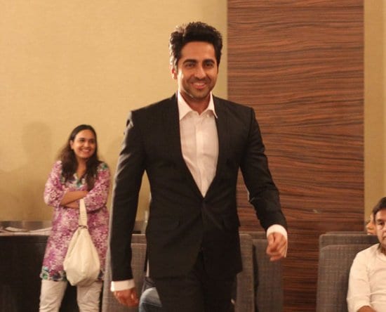 Ayushmann Khurrana, Ileana D'Cruz, Richa Chadda and Sujoy Ghosh at the Filmfare Magazine Launch