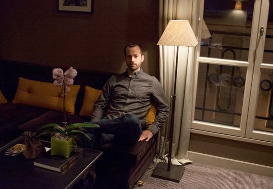 Benjamin Millepied Spotted at a Paris Hotel