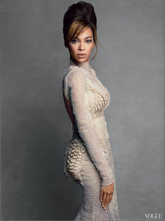 Beyoncé Knowles on Vogue Magazine