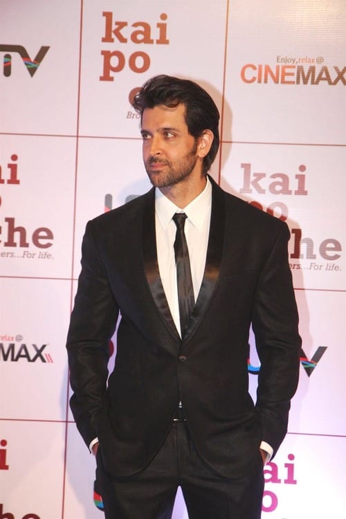 Hrithik Roshan, Sushant Singh Rajput, Ankita Lokhande, Vidya Balan, Anil Kapoor, Amrita Puri, Amit Sadh, Raj Kumar Yadav, Ranveer Singh at the Kai Po Che Premiere