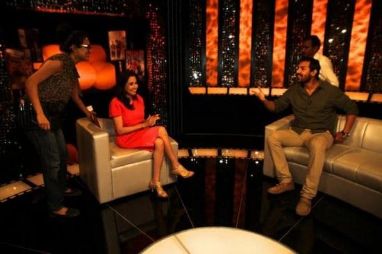 John Abraham Spotted on The Front Row with Anupama Chopra