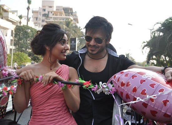 Neha Sharma and Vivek Oberoi Celebrate Valentine's Day