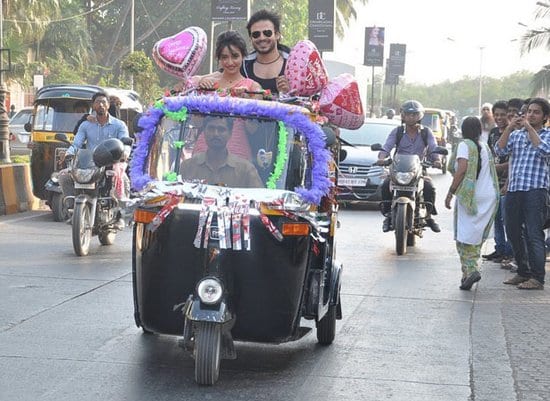 Neha Sharma and Vivek Oberoi Celebrate Valentine's Day