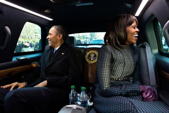 President Barack Obama and Michelle Obama Spotted