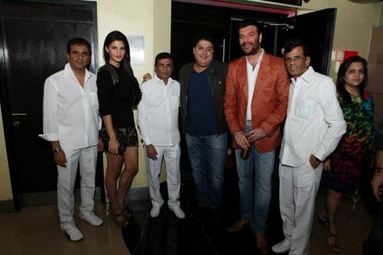 Priyanka Chopra, John Abraham, Deepika Padukone, Saif Ali Khan, Jacqueline Fernandez, Bipasha Basu, Genelia, Riteish & Harman Baweja at Race 2 Screening