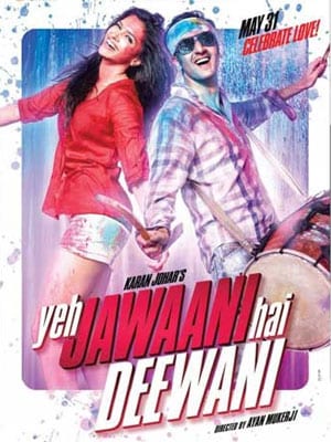 Ranbir Kapoor and Deepika Padukone in Yeh Jawani Hai Deewani