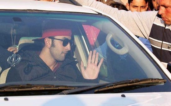 Ranbir Kapoor On the Sets of Besharam