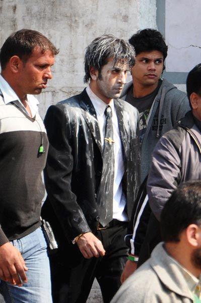 Ranbir Kapoor On the Sets of Besharam