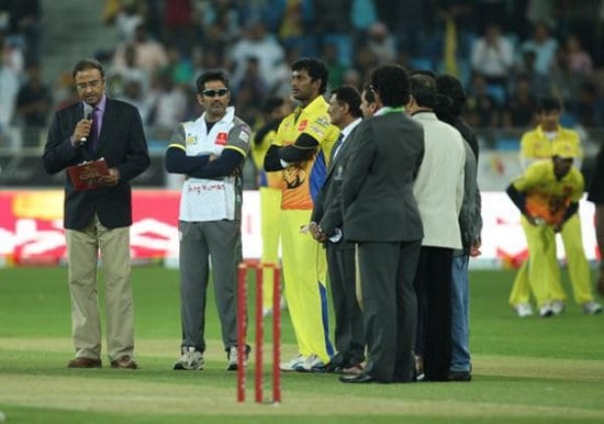 Salman Khan, Sohail Khan, Nargis Fakhri, Chitrangada Singh, Kangana Ranaut, Sunil Shetty at CCL3 Match in Dubai