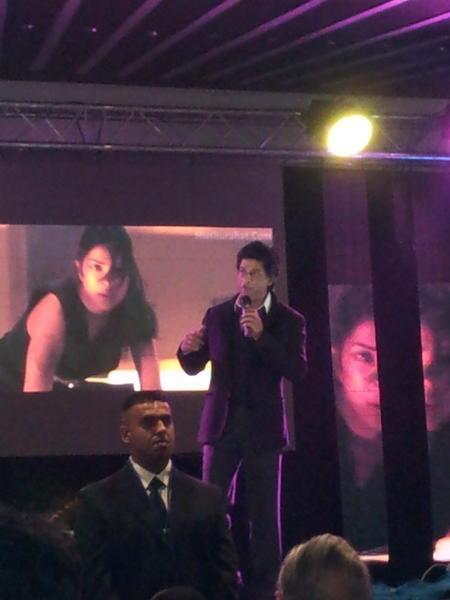 Shah Rukh Khan at Birmingham CSN International Centre