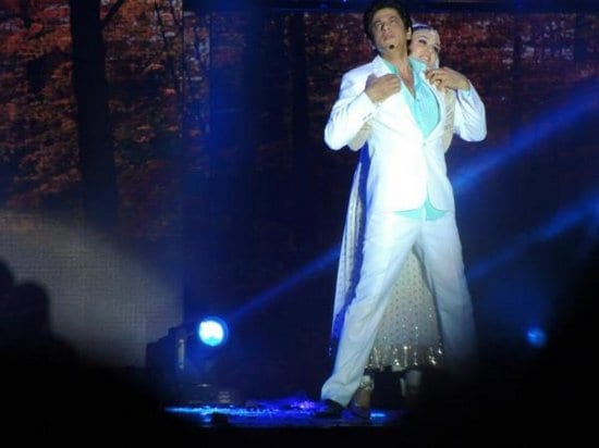 Shah Rukh Khan, Preity Zinta, Ali Zafar and Katrina Kaif at the Temptation Reloaded Concert