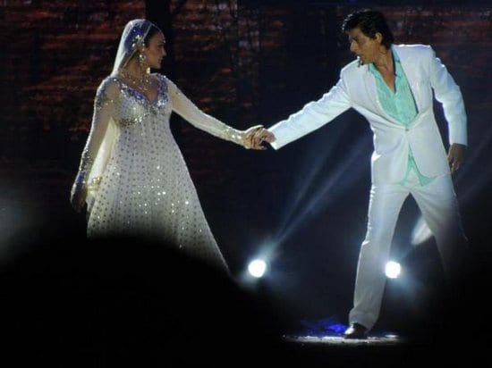 Shah Rukh Khan, Preity Zinta, Ali Zafar and Katrina Kaif at the Temptation Reloaded Concert