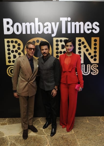 Sonam Kapoor, Anil Kapoor, Salman Khan, Farah Khan, Tanisha, Jacqueline Fernandez, Sajid Khan at the Bombay Times Party