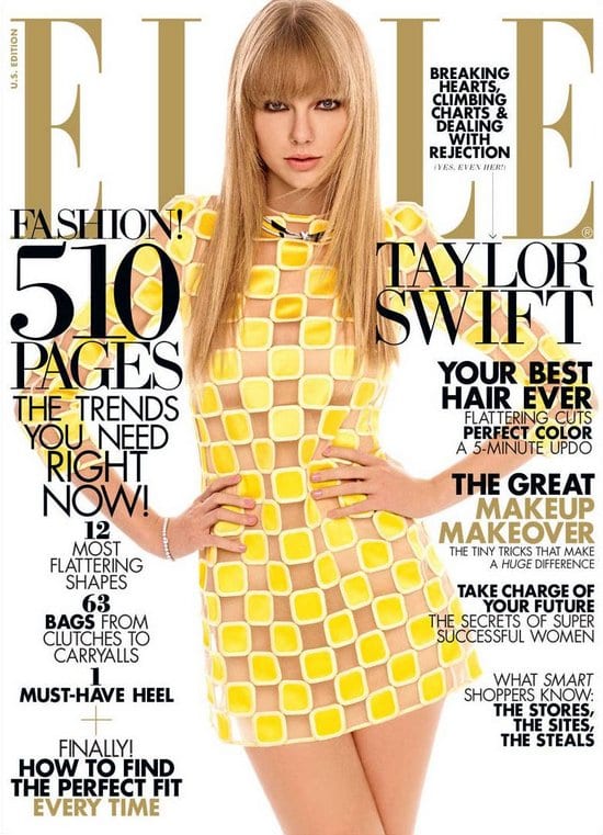 Taylor Swift on Elle Magazine