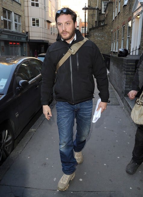 Tom Hardy Spotted in London