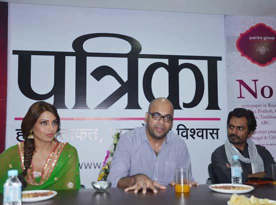 Bipasha Basu and Nawazuddin Siddiqui Promoting Aatma in Indore