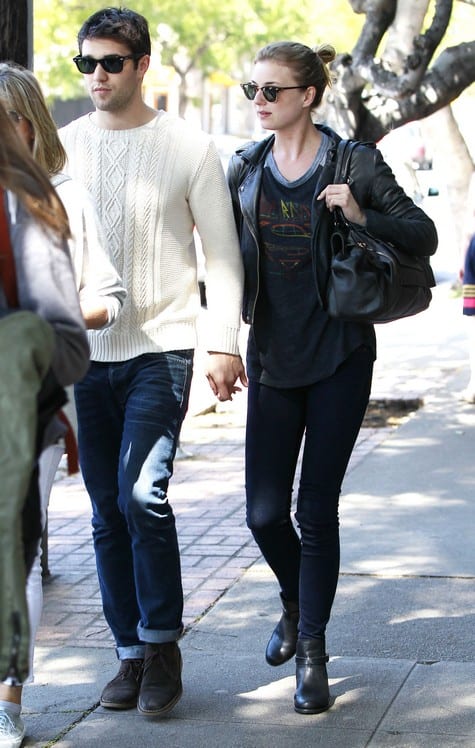 Emily VanCamp and Josh Bowman Spotted in Los Angeles