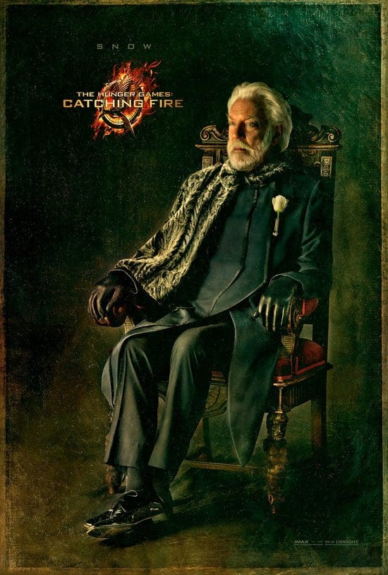 Jennifer Lawrence, Josh Hutcherson, Liam Hemsworth, Donald Sutherland, Lenny Kravitz and Elizabeth Banks in The Hunger Games