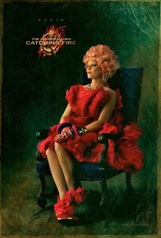 Jennifer Lawrence, Josh Hutcherson, Liam Hemsworth, Donald Sutherland, Lenny Kravitz and Elizabeth Banks in The Hunger Games