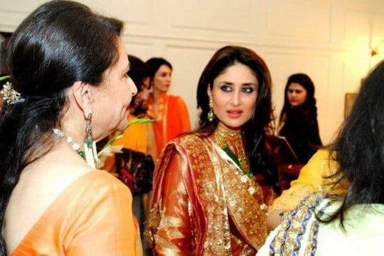 Kareena Kapoor and Sharmila Tagore Spotted at a Wedding