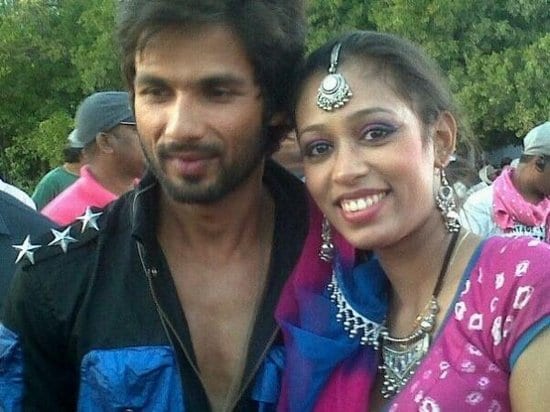 Prabhu Deva, Sonakshi Sinha and Shahid Kapoor on the Sets of Rambo Rajkumar