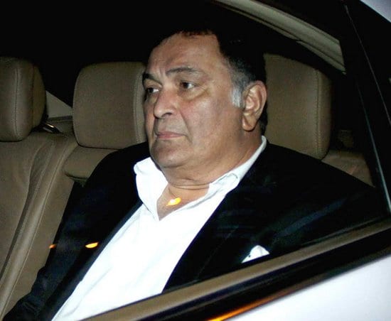 Rishi Kapoor at the Steven Spielberg Party in Mumbai