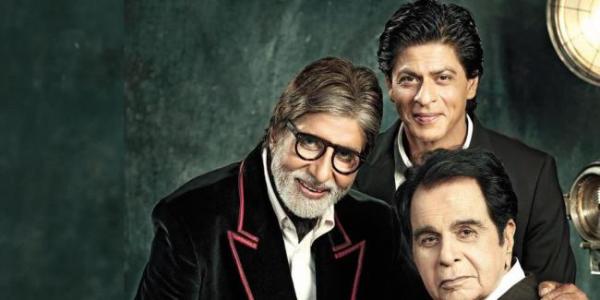 Dilip Kumar, Amitabh Bachchan and Shah Rukh Khan on Filmfare Magazine