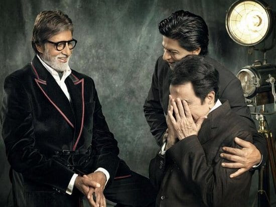 Dilip Kumar, Amitabh Bachchan and Shah Rukh Khan on Filmfare Magazine