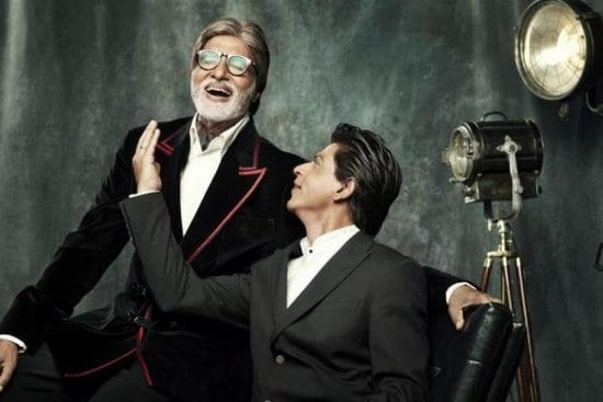 Dilip Kumar, Amitabh Bachchan and Shah Rukh Khan on Filmfare Magazine