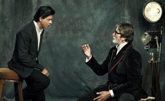 Dilip Kumar, Amitabh Bachchan and Shah Rukh Khan on Filmfare Magazine