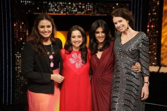 Ekta Kapoor, Huma Qureshi, Kalki Koechlin on The Front Row with Anupama Chopra