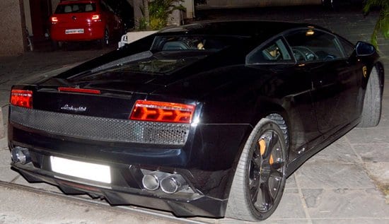 John Abraham takes Karan Johar on a ride in his new Lamborghini